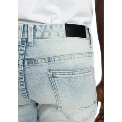 Rip And Repair Semi Basic Jeans