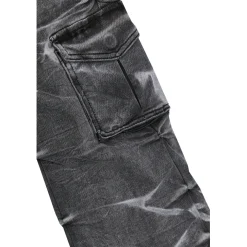 Stacked Utility Denim Jeans