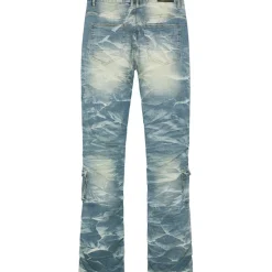 Stacked Utility Denim Jeans