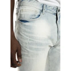 Stone Washed Basic Jeans