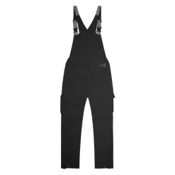 Tonal Color Block Windbreaker Utility Overalls