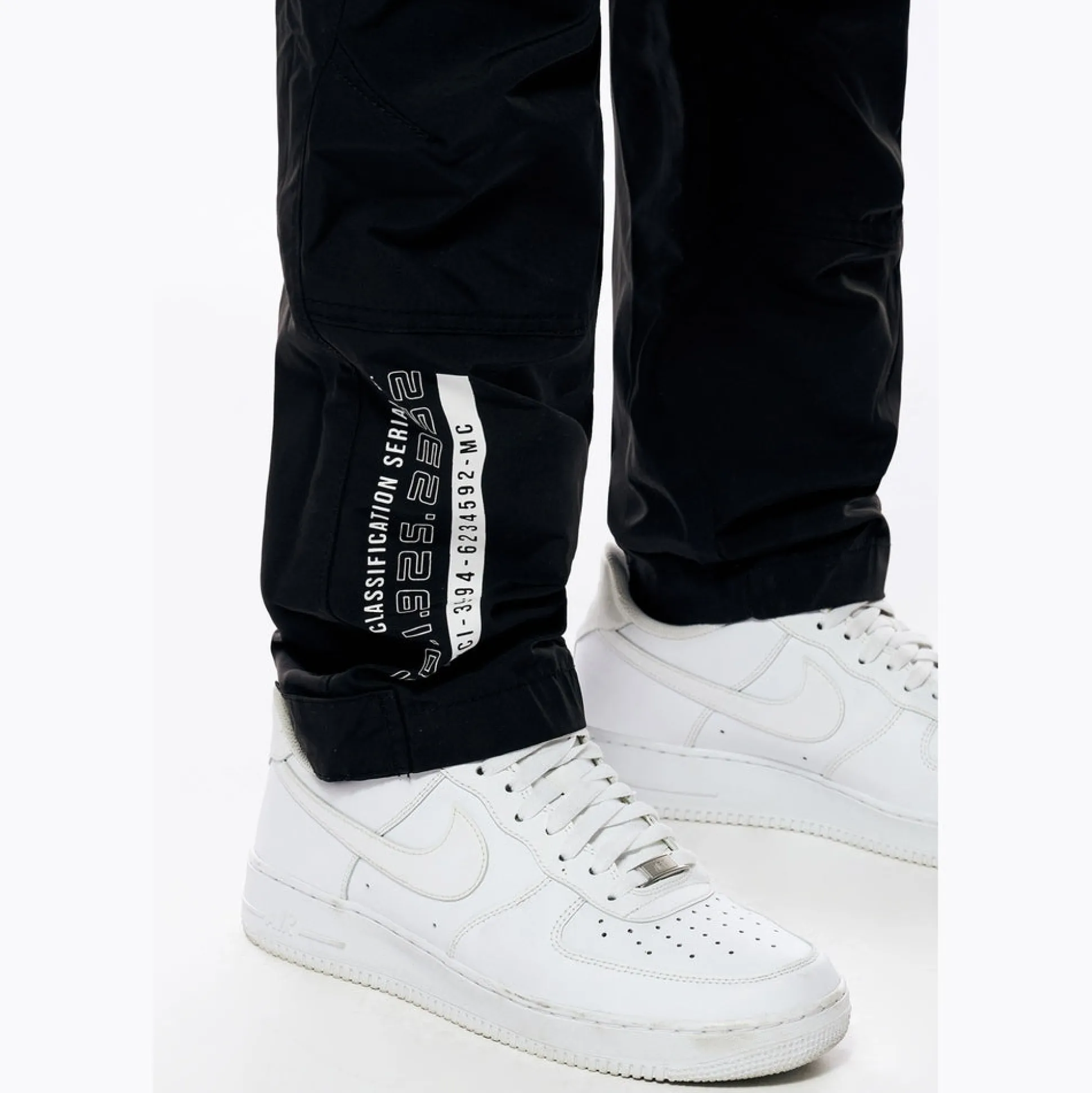Tonal Color Block Windbreaker Utility Overalls