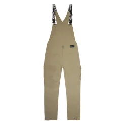 Tonal Color Block Windbreaker Utility Overalls