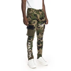 Utility Fashion Cargo Twill Pants