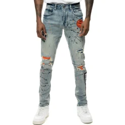 Varsity Detailed Jeans